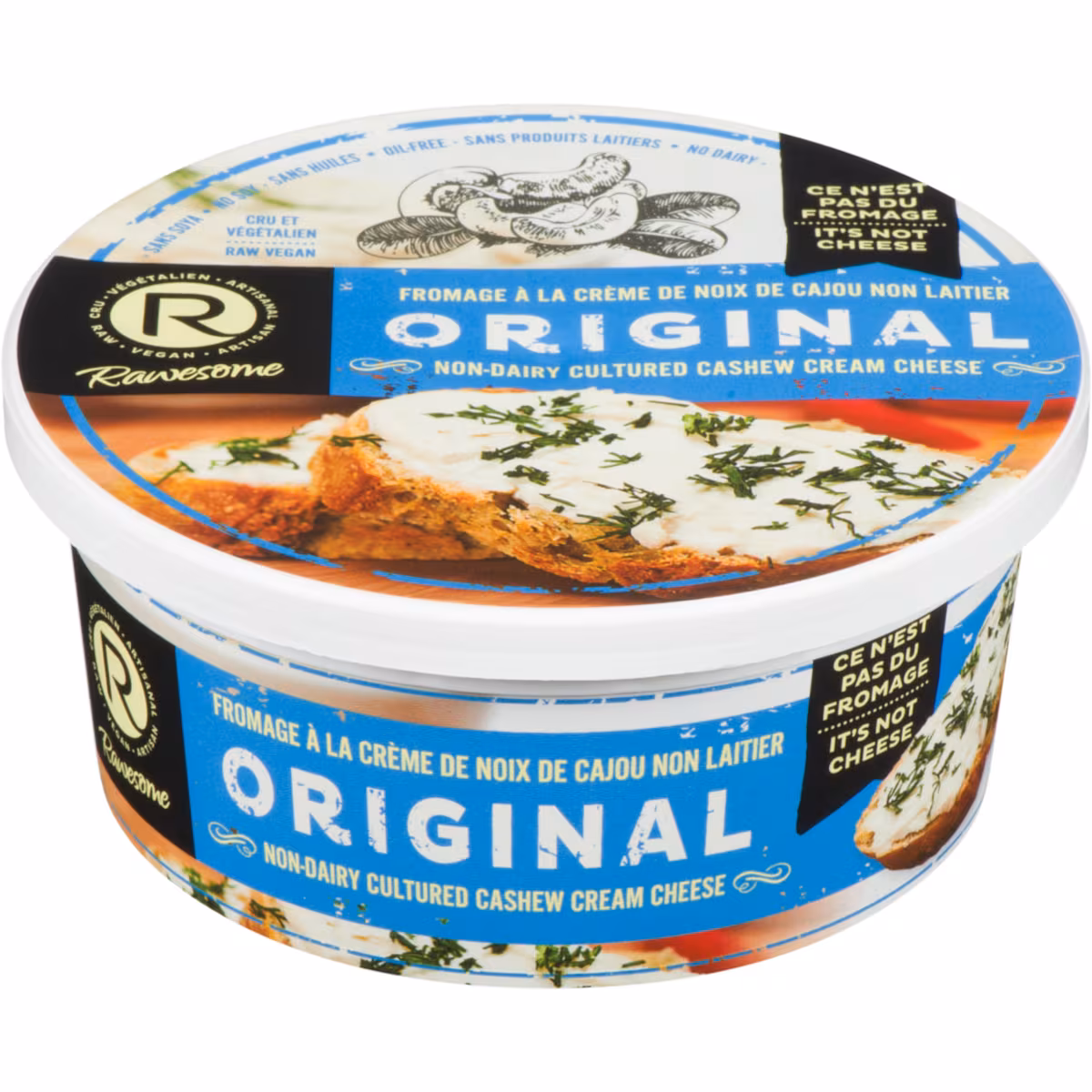 Original Fromage À La Crème De Noix De Cajou Non Laitier