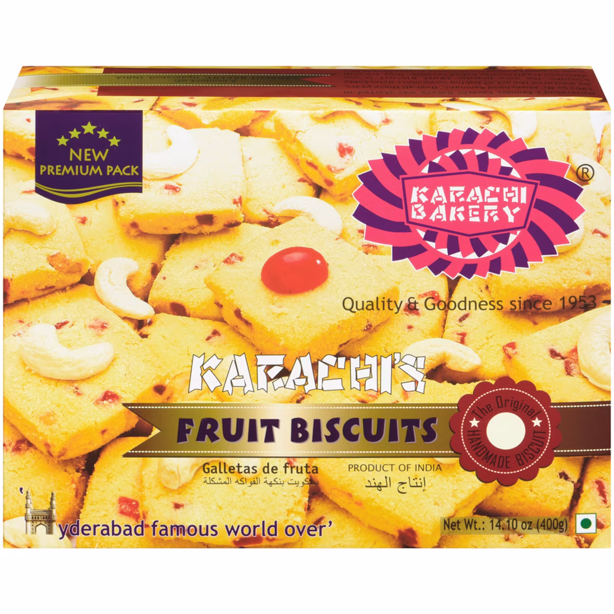 Le fruit les biscuits