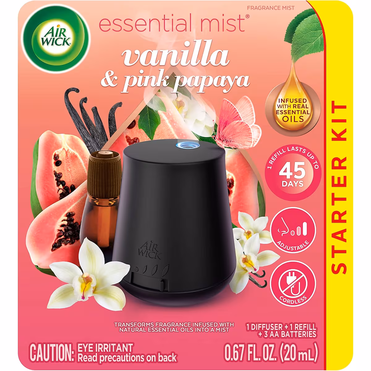 ESSENTIAL MIST MD SYSTÈME- Vanilla & Pink Papaya MC