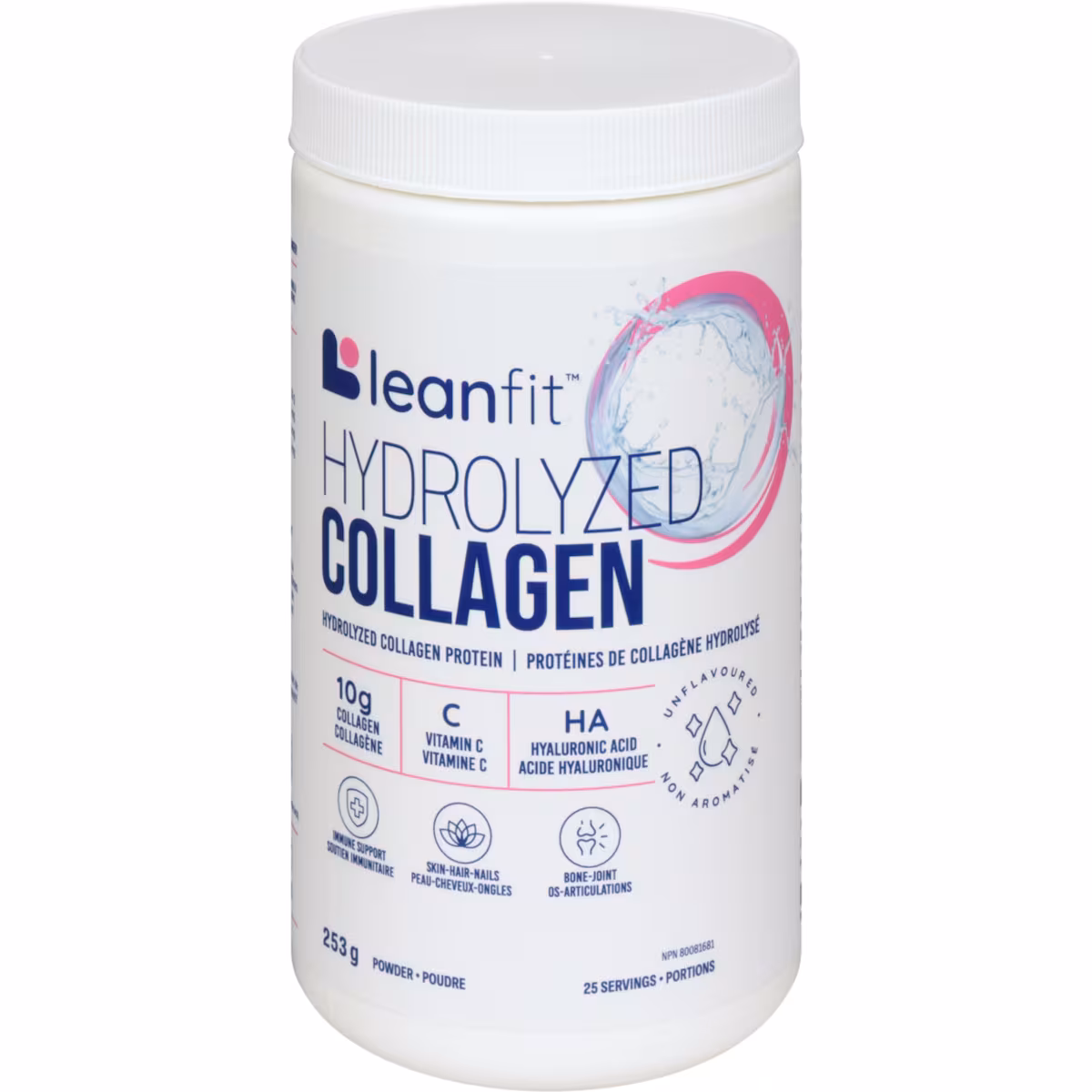 Hydrolyzed collagen poudre non aromatisé