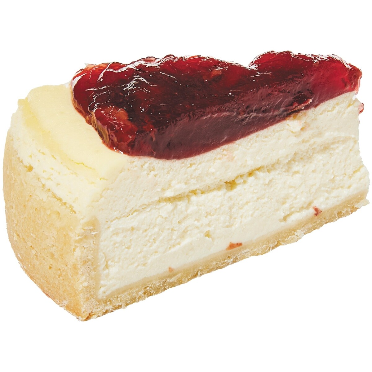 Tranche de gâteau au fromage et aux cerises NewYork