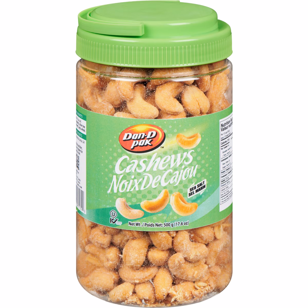 Noix de cajou sel marin