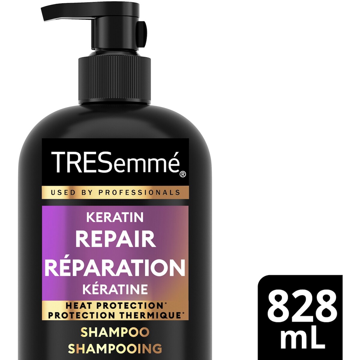 Shampooing pour cheveux abîmés Keratin Repair Bond Plex