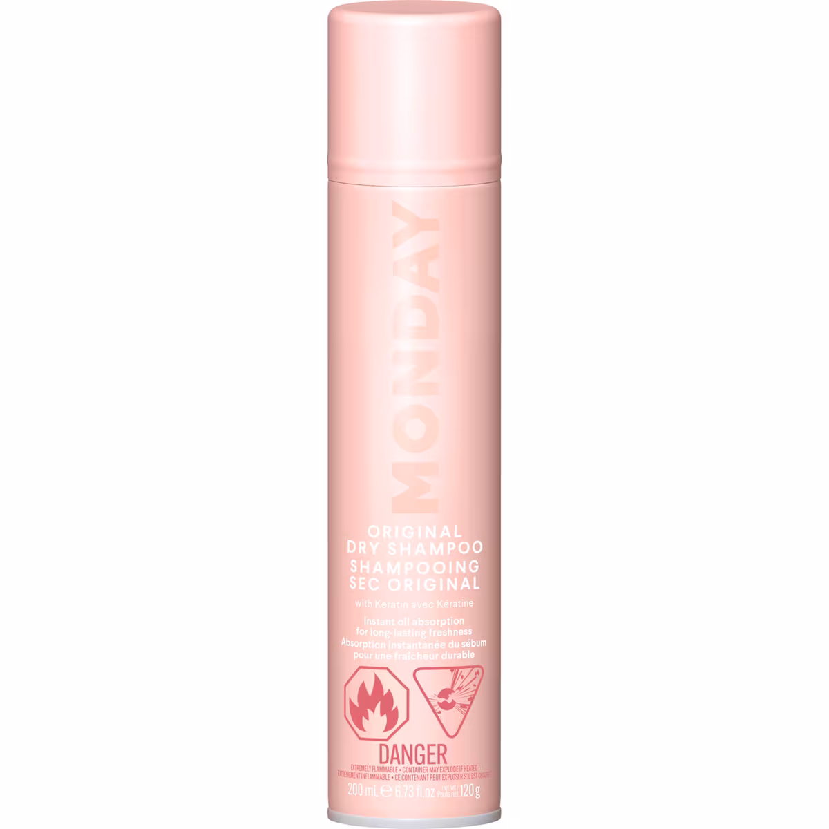 Shampooing sec original avec kératine