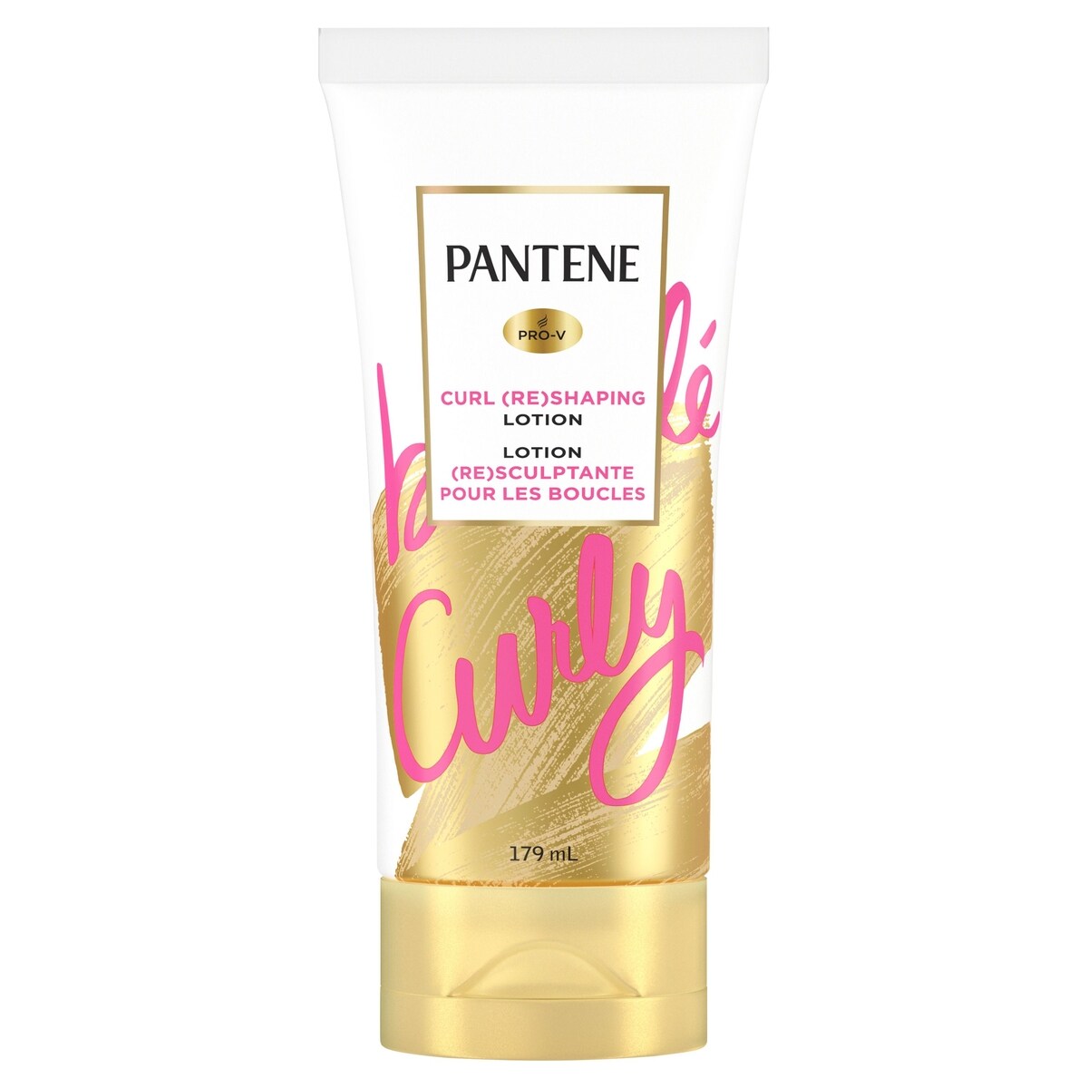 Lotion , hydratante, cheveux bouclés, crème qui refaçonne et définit les boucles avec vitamine B5, sûr pour les cheveux colorés, Pro-V