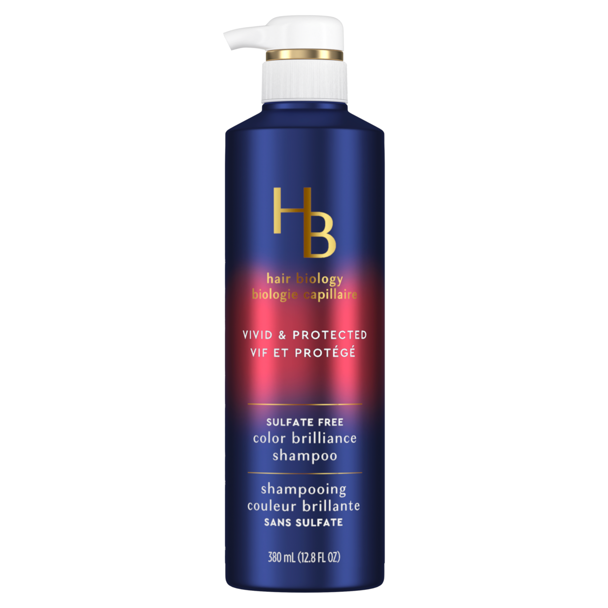 Revitalisant Biotin Color Brilliance sans sulfate avec biotine, prévient les dommages, pour cheveux rêches, gris, colorés