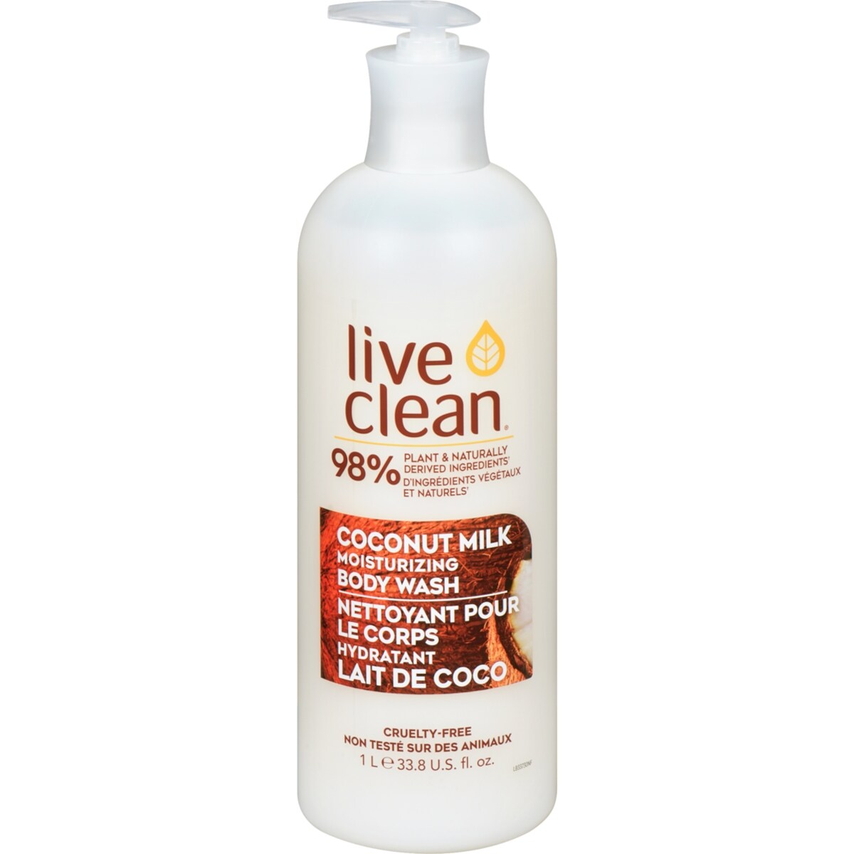 Nettoyant pour le corps hydratant lait de coco