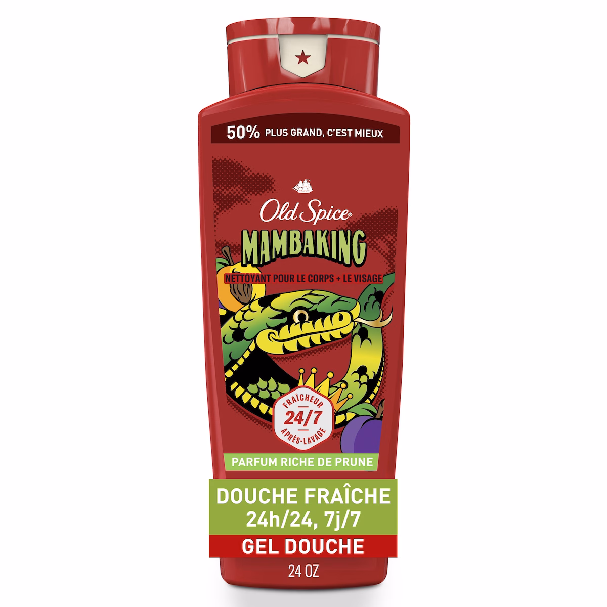 Nettoyant pour le corps  pour hommes, MambaKing