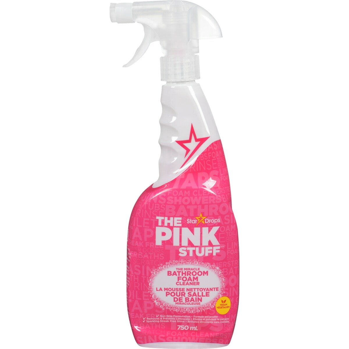 The pink stuff la mousse nettoyante pour salle de bain miraculeuse