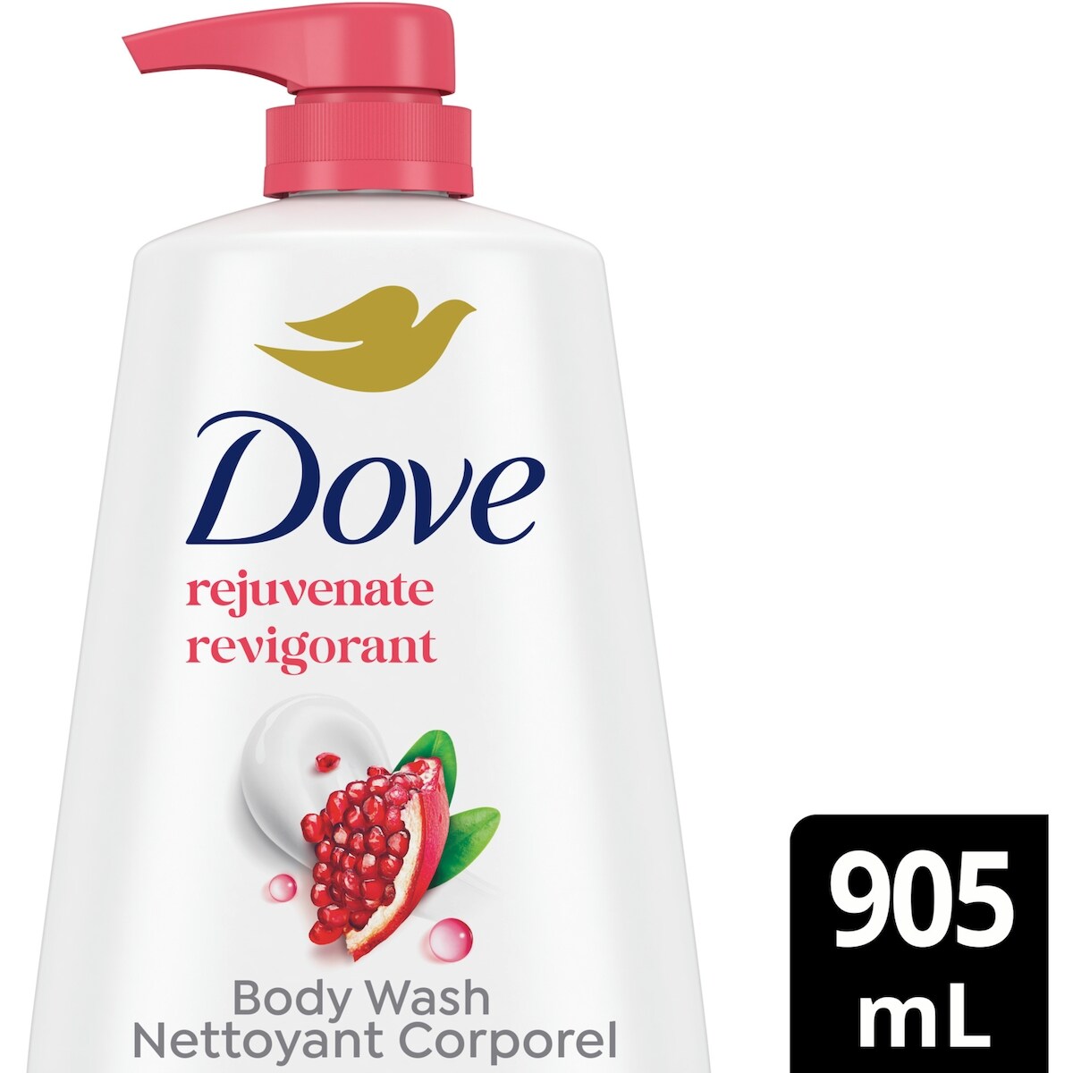 Nettoyant Corporel avec Pompe  Grenade et Hibiscus