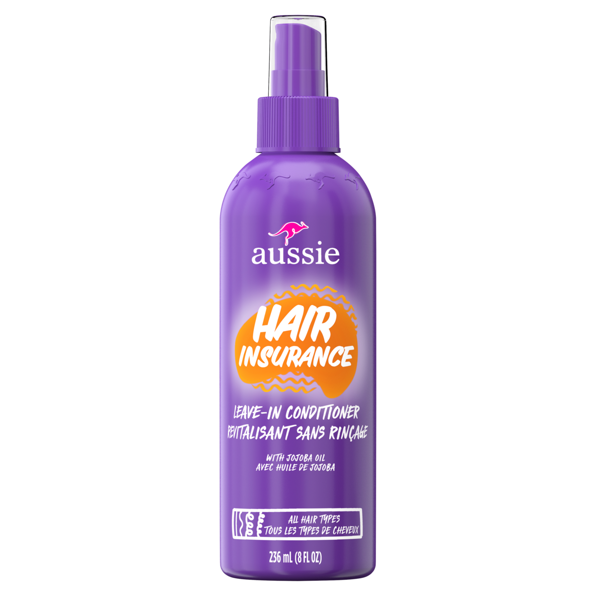 Revitalisant sans rinçage pour tous les types de cheveux Hair Insurance.