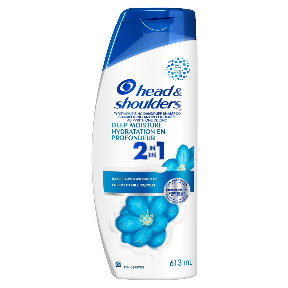 Shampooing et revitalisant 2 en 1 s Hydratation en profondeur