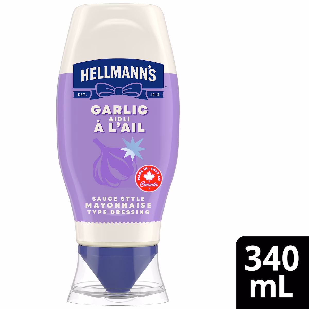 Sauce style mayonnaise à l'ail Hellmann's