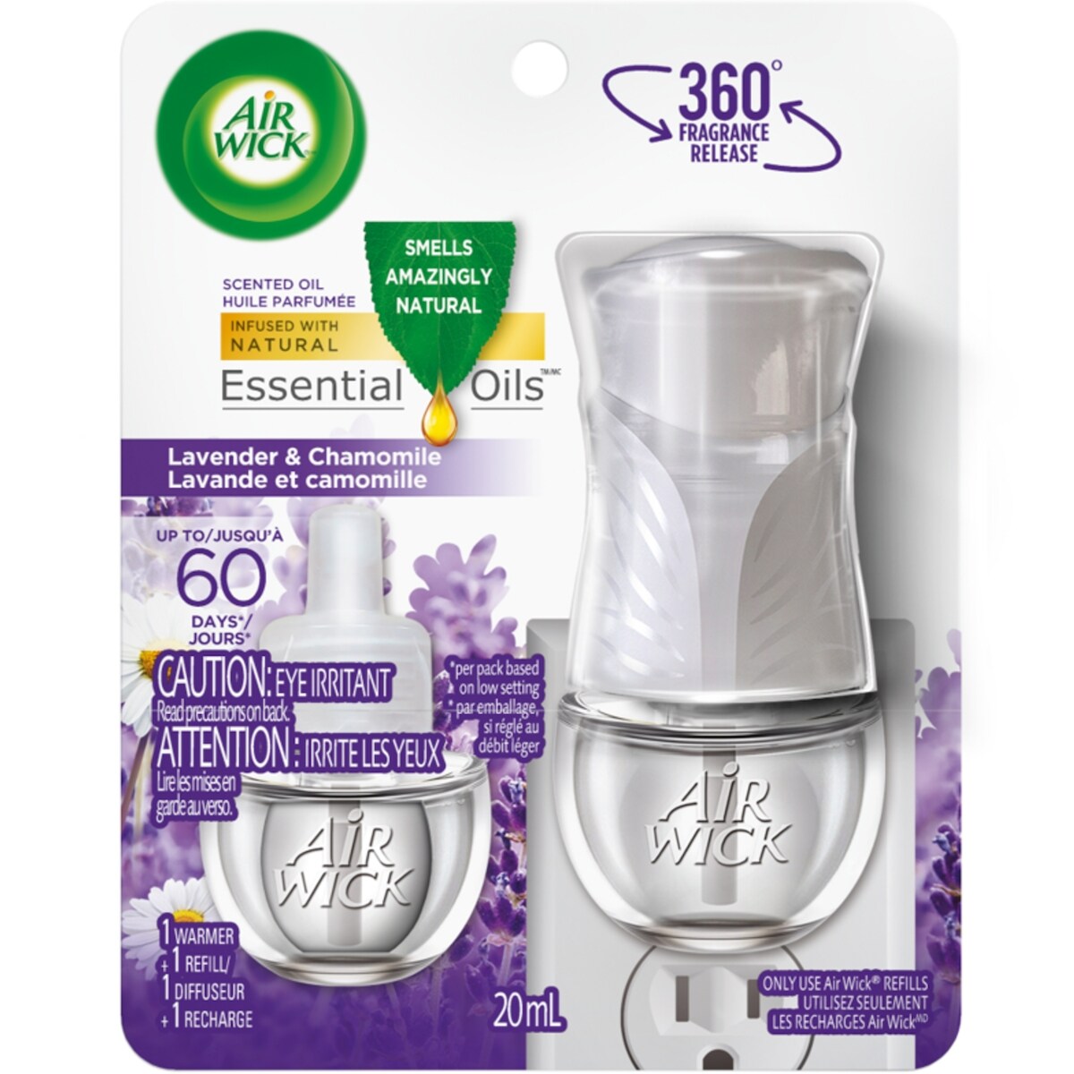 Diffuseur d‘huile parfumée lavande camomilll