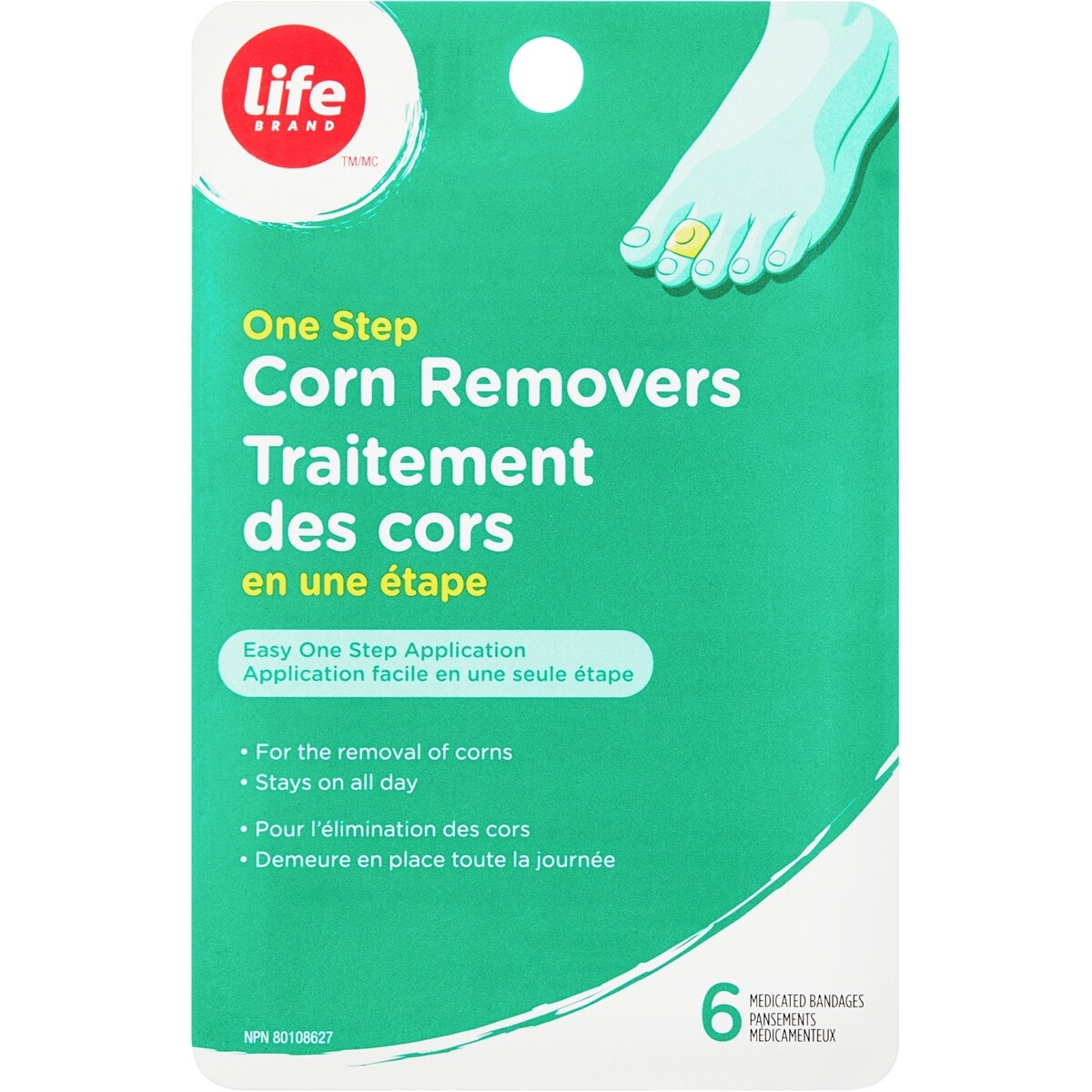 Traitement des cors en une étape