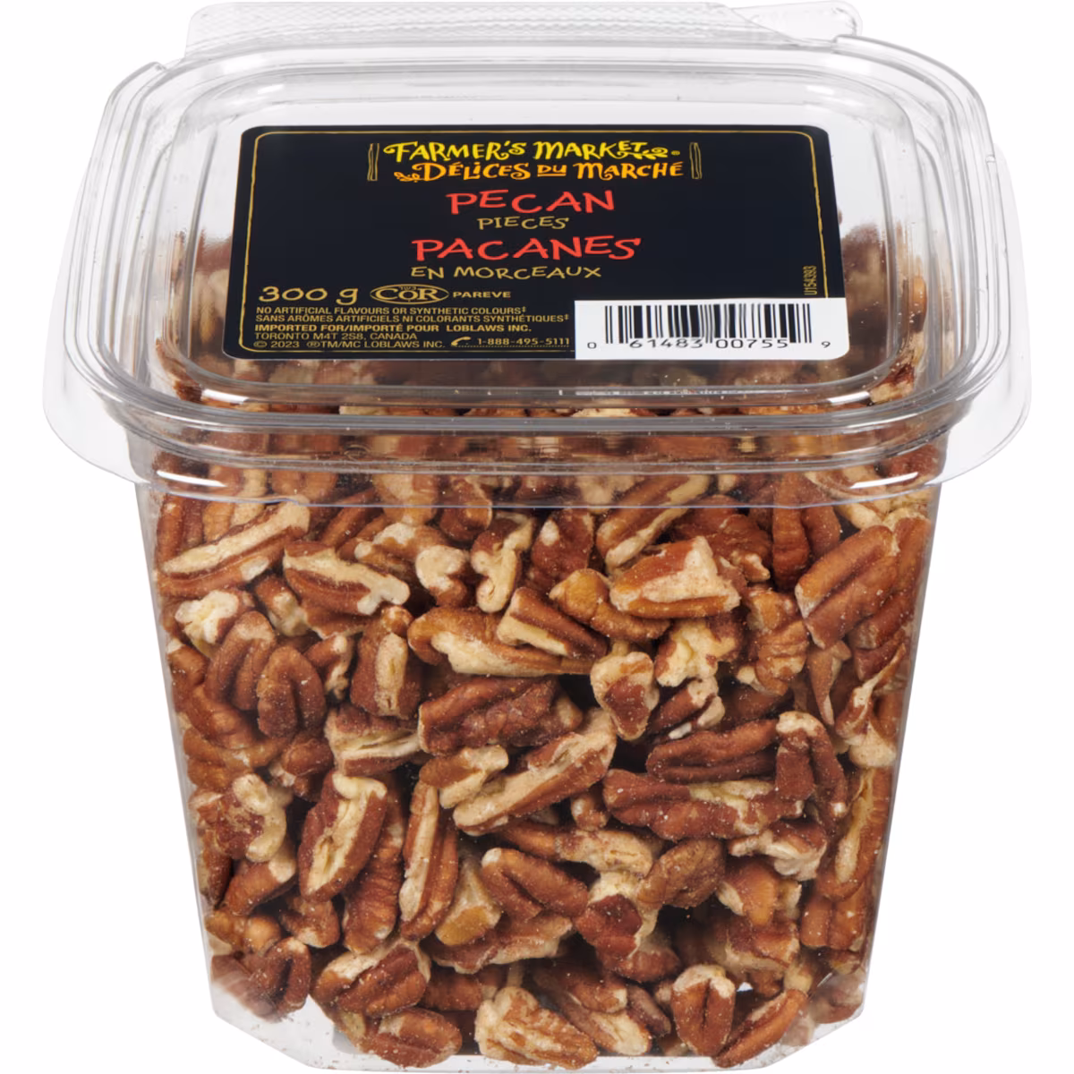 Pacanes en morceaux