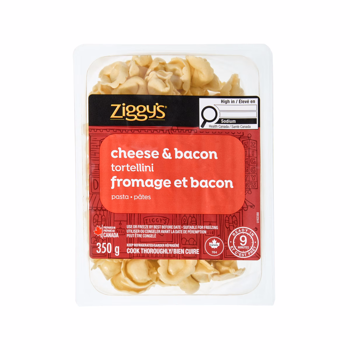 Tortellini fromage et bacon