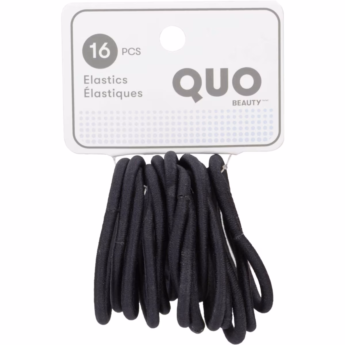 Paquet de 16élastiques en silicone qb noir