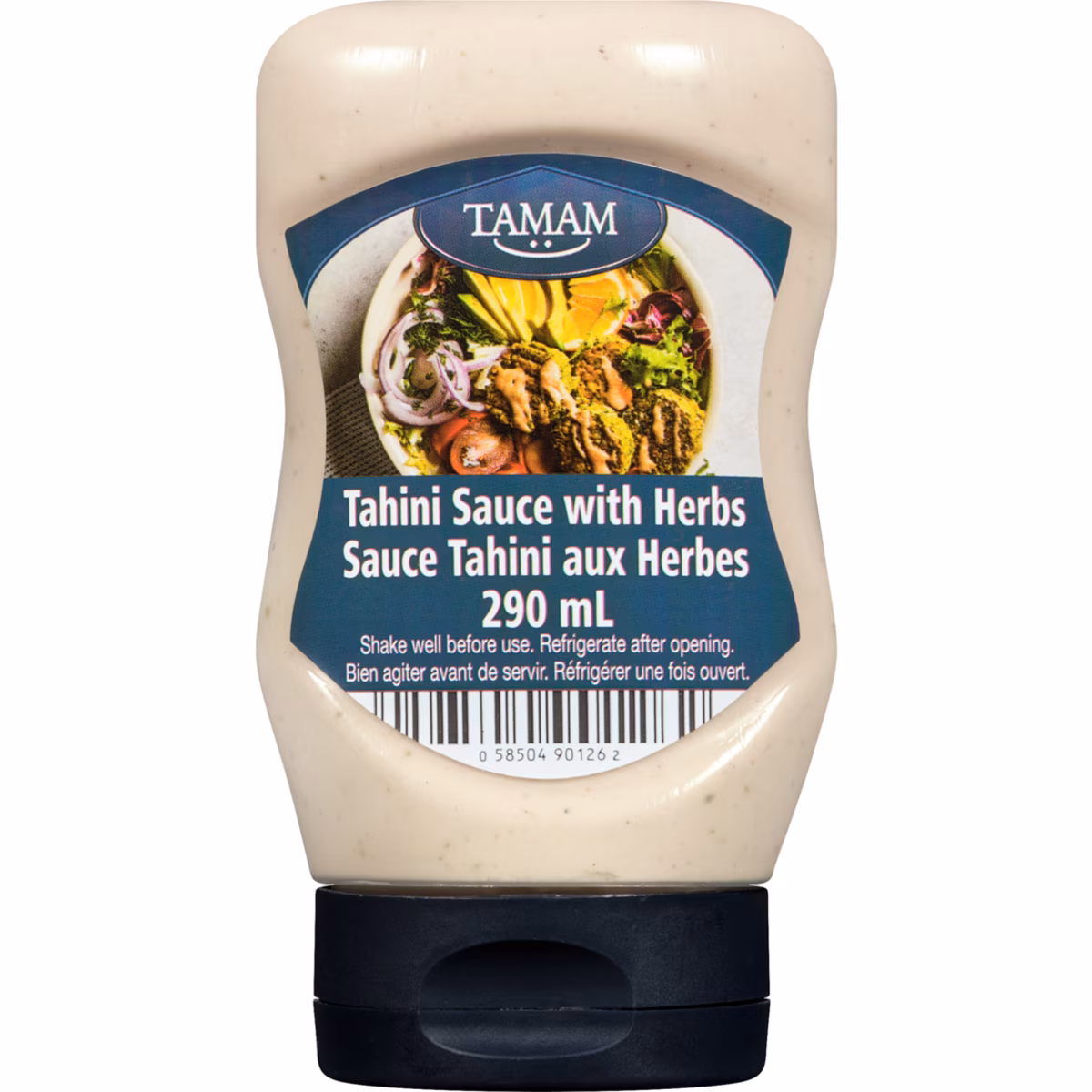 Sauce tahini aux fines herbes
