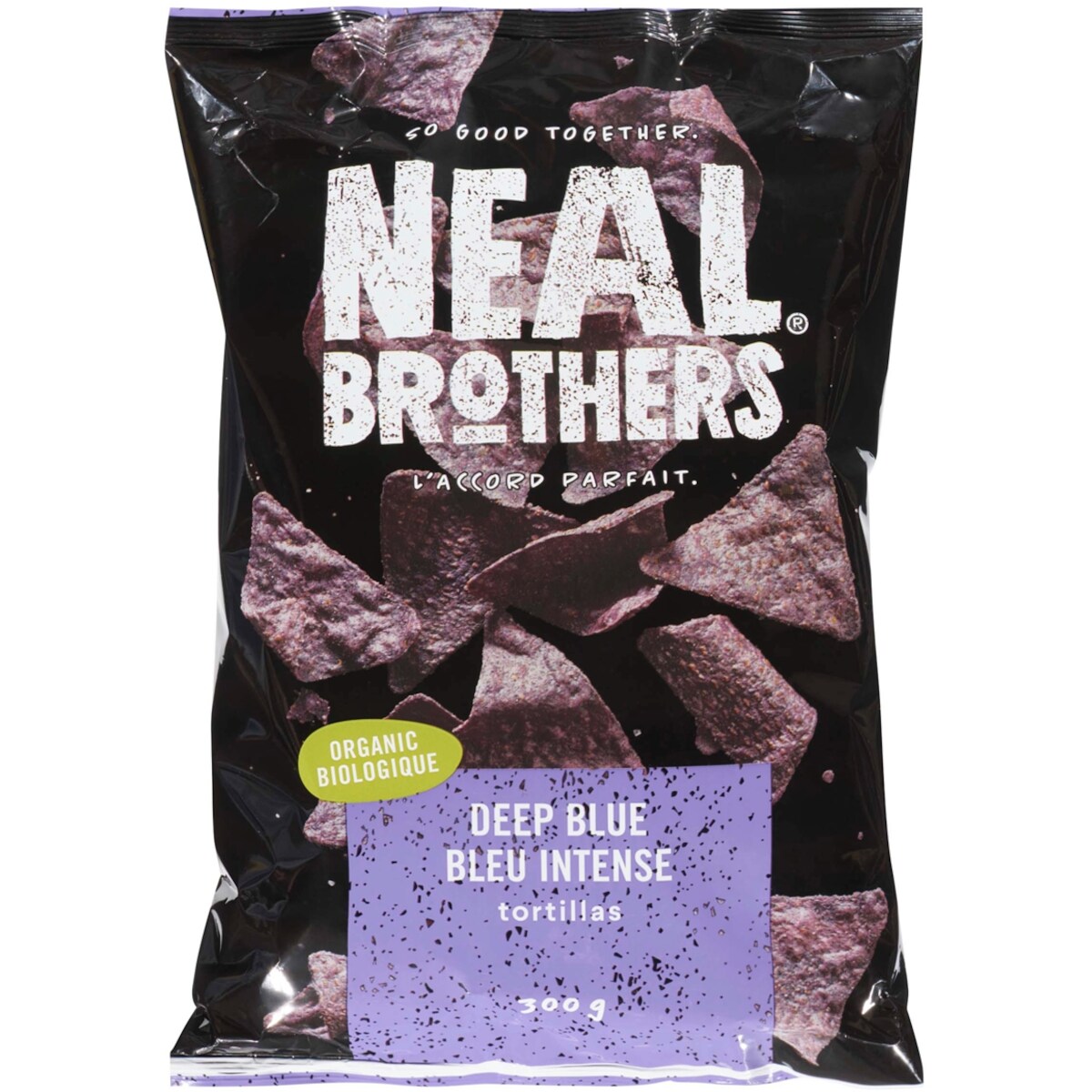 Tortillas bleu intense biologiques
