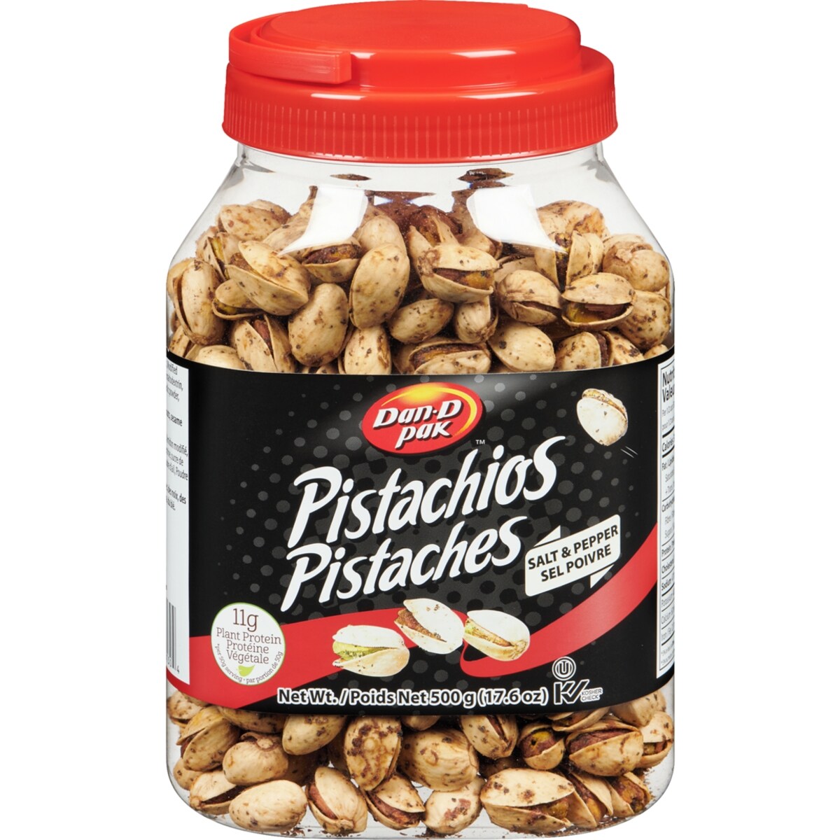 Pistaches sel poivre