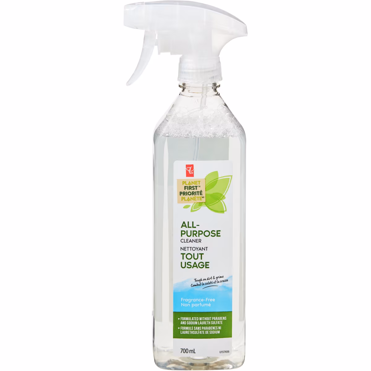 Nettoyant tout usage non parfumé priorité planète