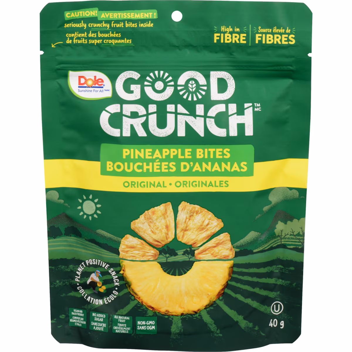 Good crunch bouchées d'ananas originales