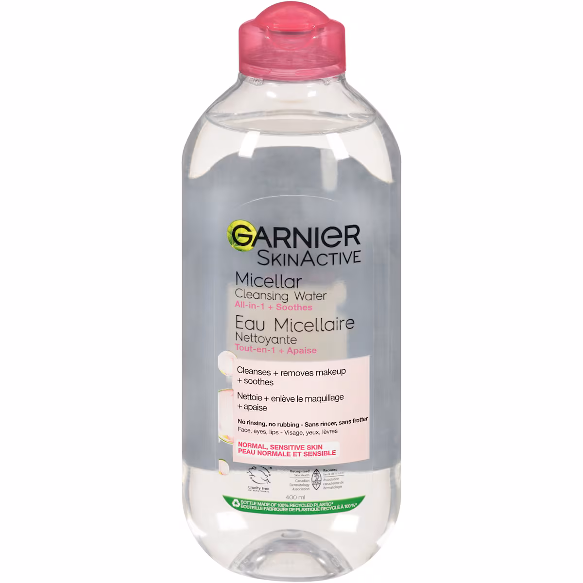 Eau micellaire tout-en-1 peau normale et sensible