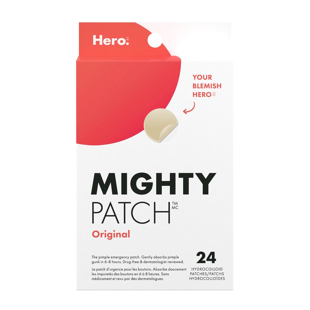 Mighty patch patchs hydrocolloïdes original