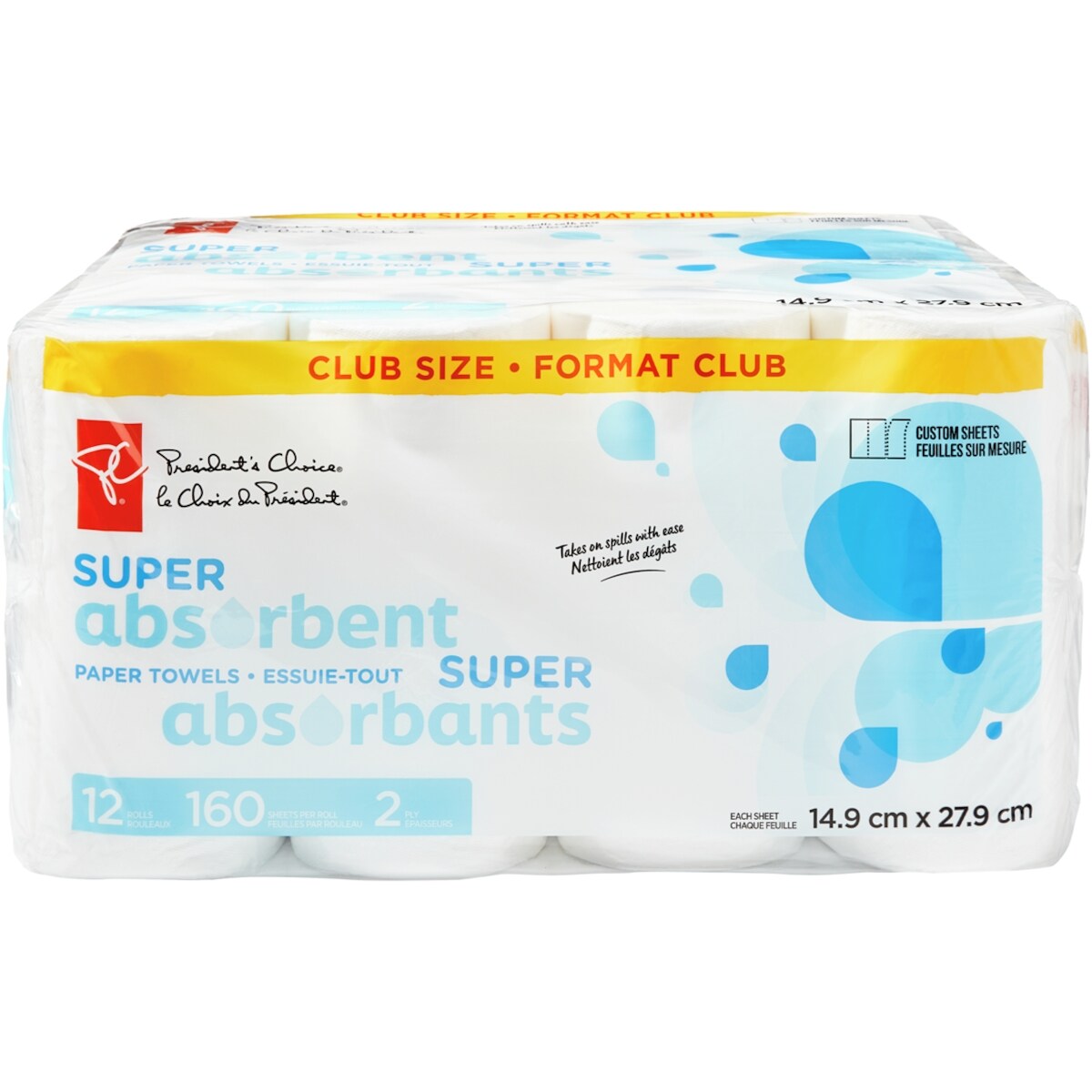 Essuie-tout super absorbant, Format Club