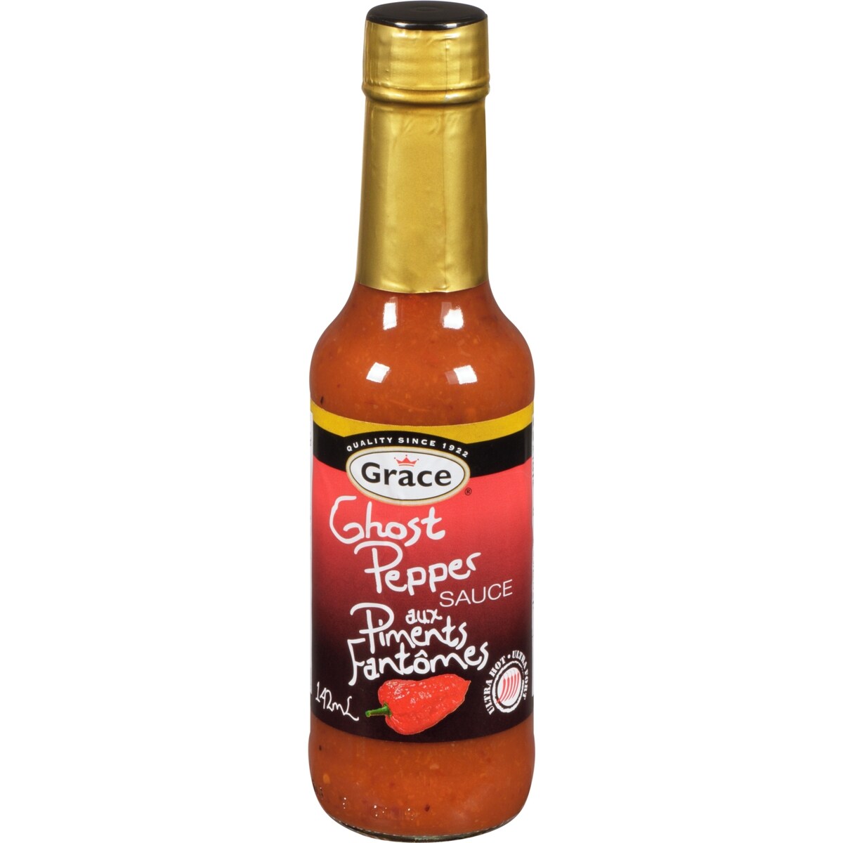 Sauce aux piments fantômes ultra fort
