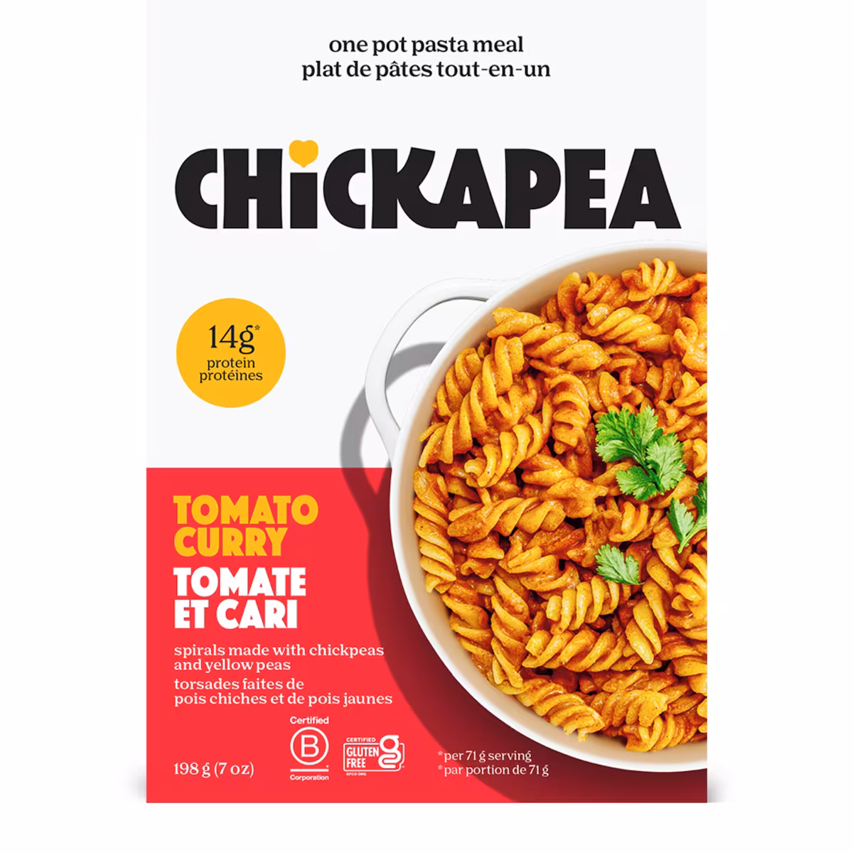 Plat de Pâtes Tout-en-un Cari de tomate