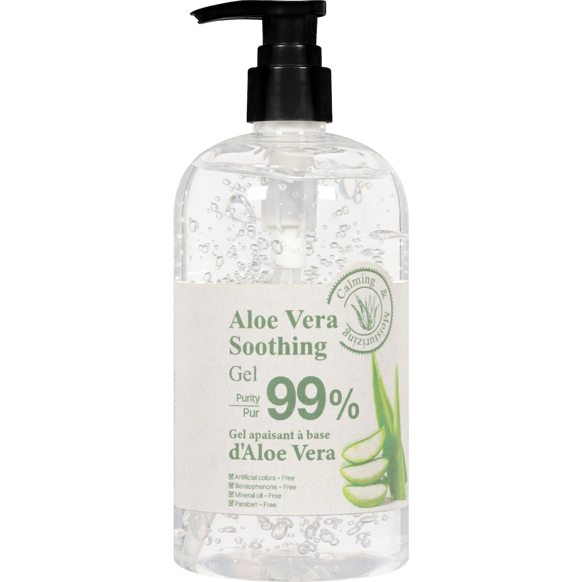 Gel apaisant à base d'aloe vera