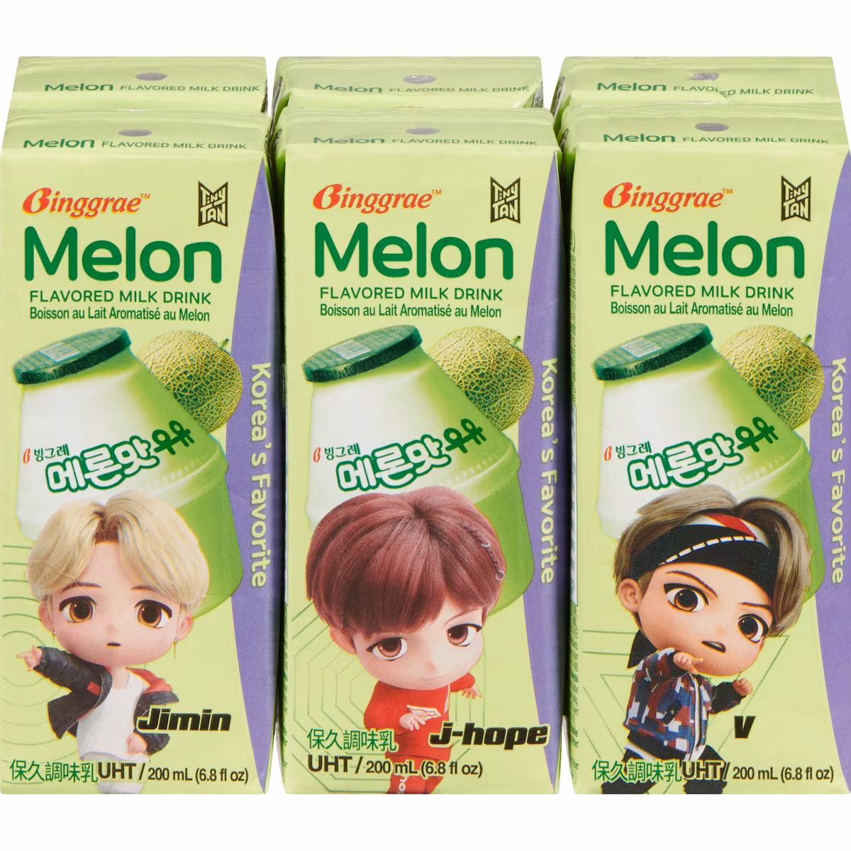 Tinytan boisson au lait aromatisé au melon