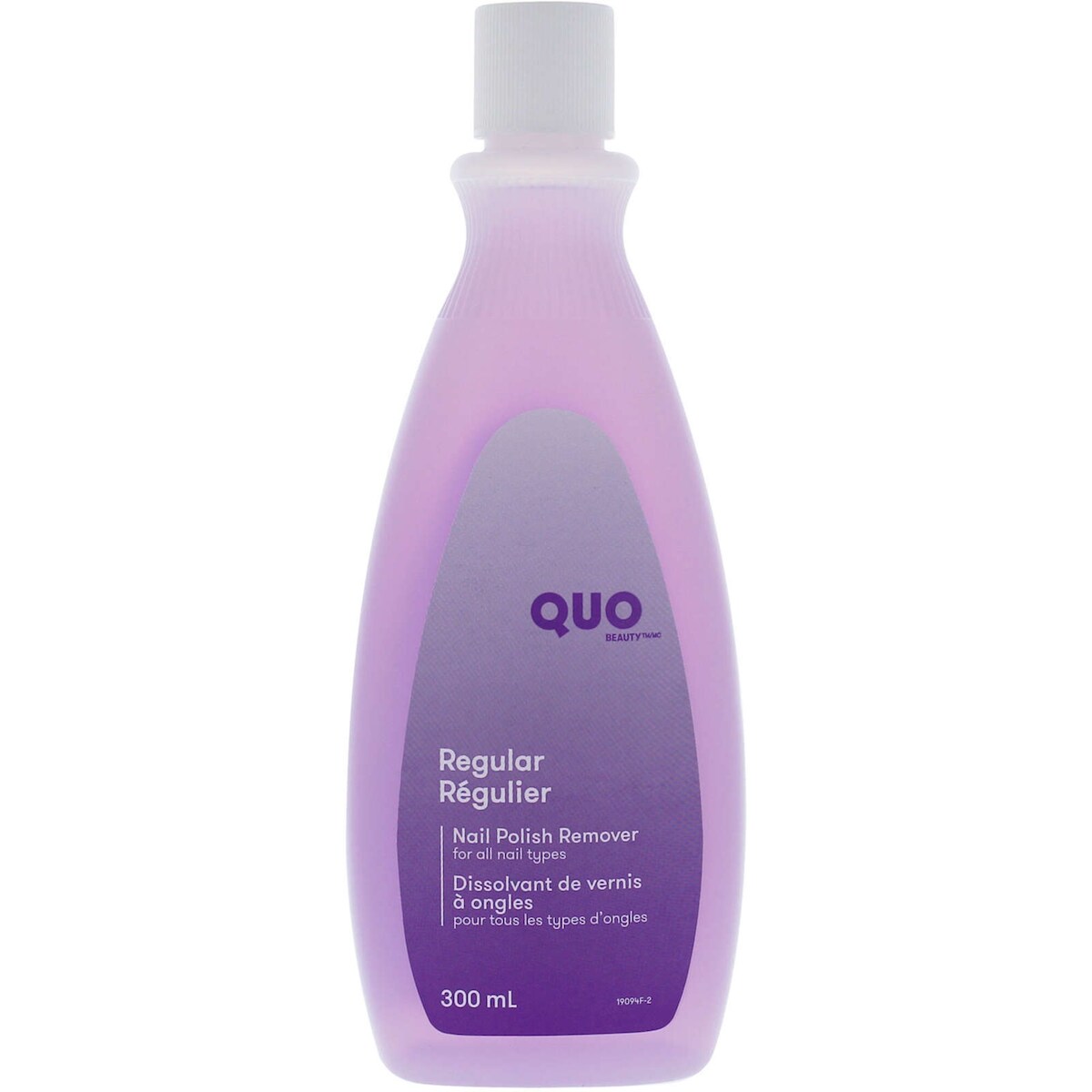 Dissolvant de vernis à ongles régulier