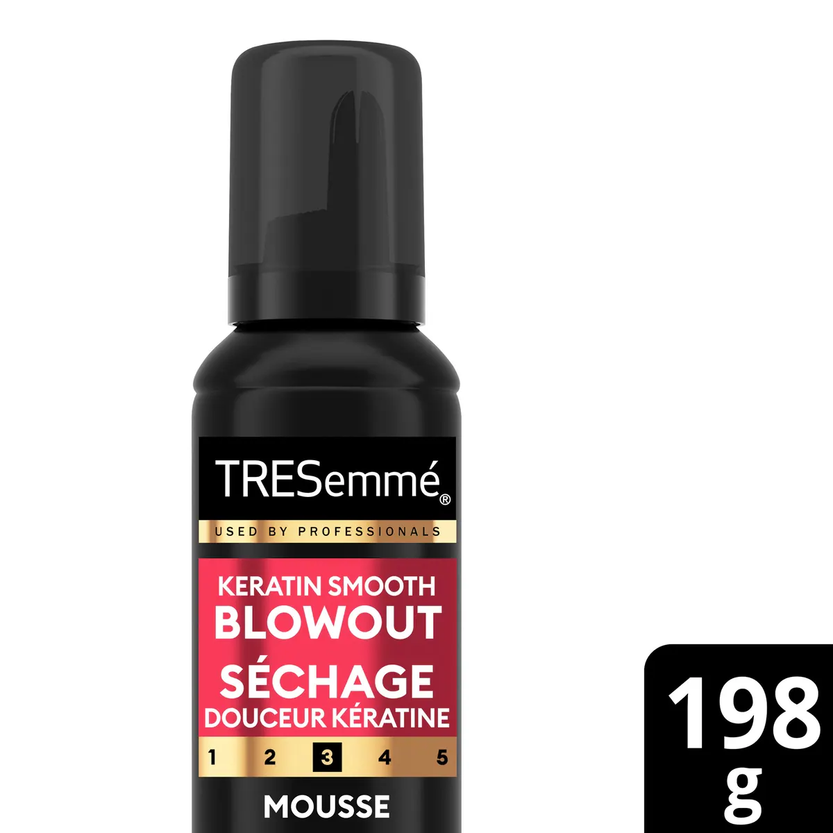 Mousse Capillaire Fouettée Keratin Smooth Non Alourdissant