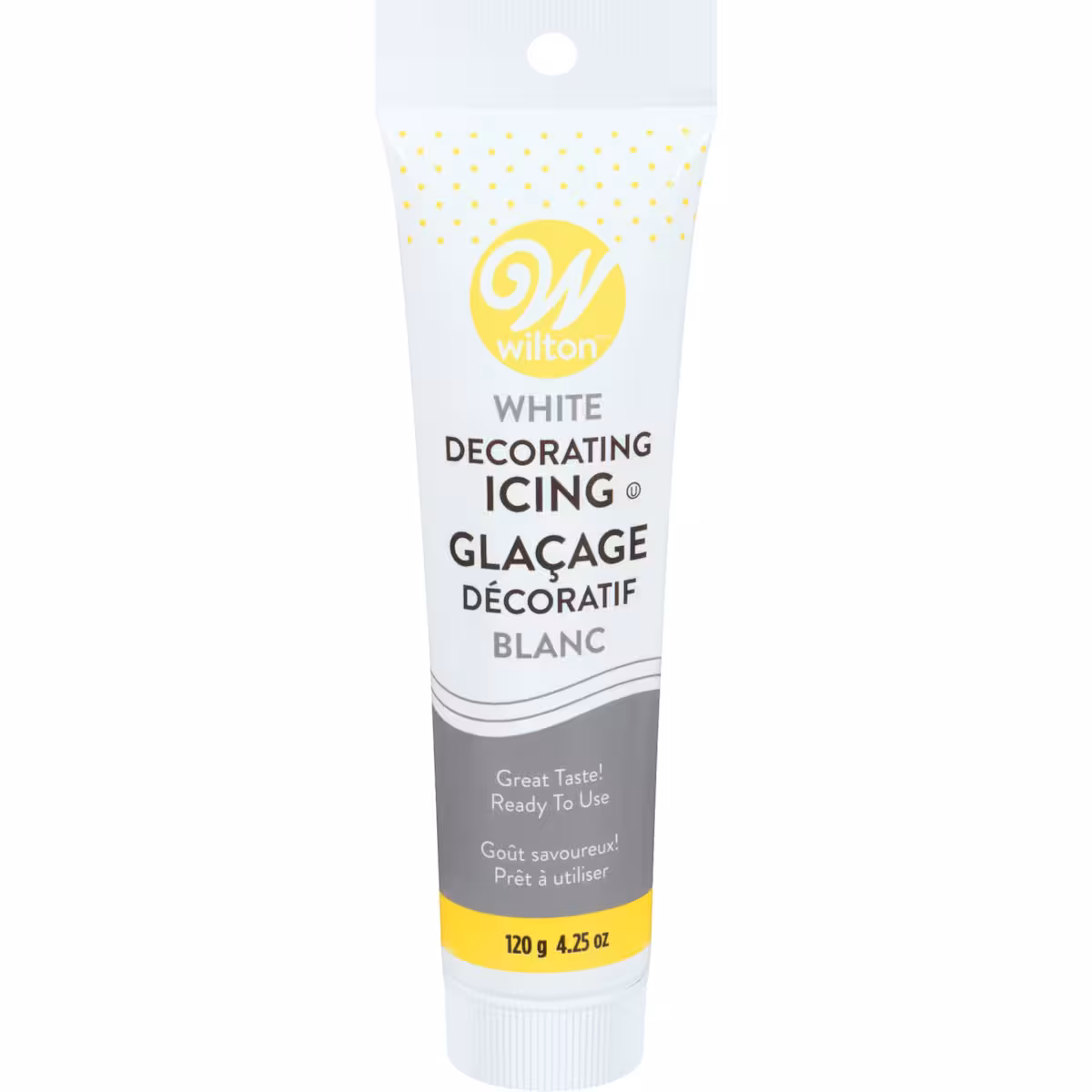 Glaçage décoratif blanc
