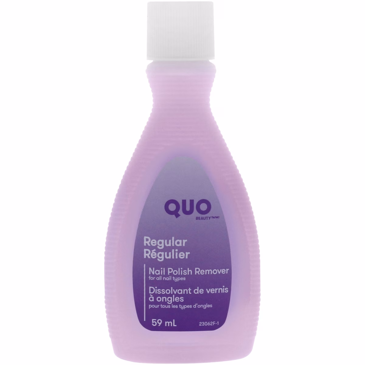 Dissolvant de vernis à ongles régulier