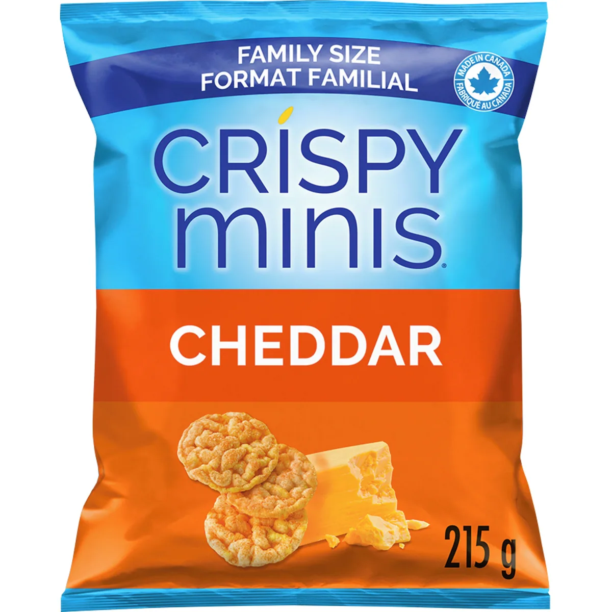 Crispy Minis Cheddar Format Familial