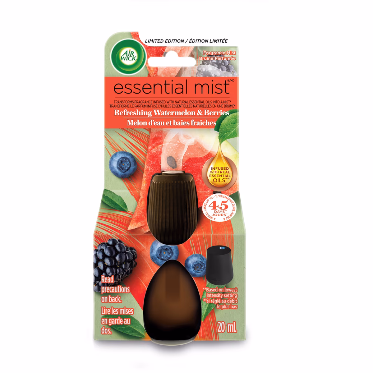 ESSENTIAL MIST MD RECHARGE - Melon deau et baies fraiches