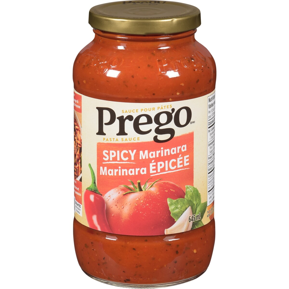 Sauce pour pâtes marinara épicée