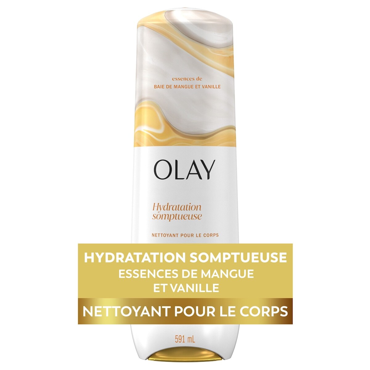Nettoyant corporel hydratant, beurre de mangue et orchidée vanillée