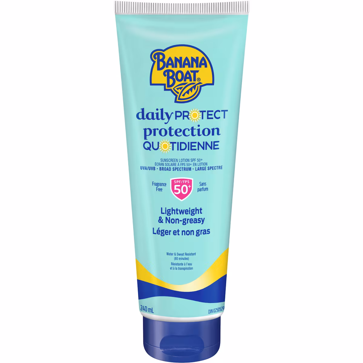 Lotion écran solaire Protection quotidienne à FPS 50+ pour usage quotidien