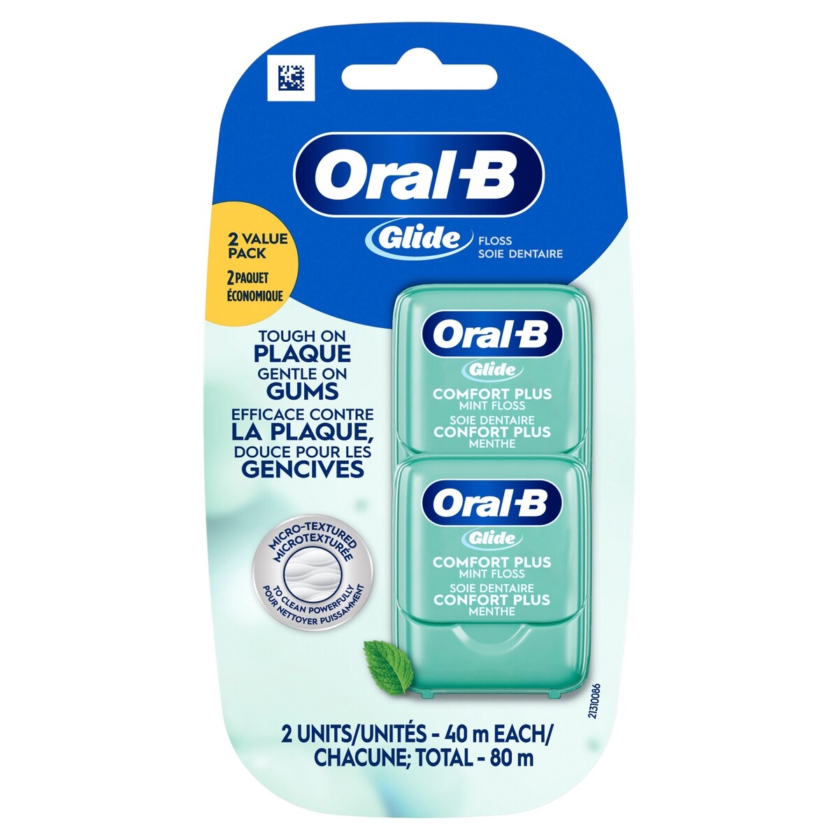 Soie dentaire Pro-Santé Confort plus, paquet économique de 2 (40 chacun)