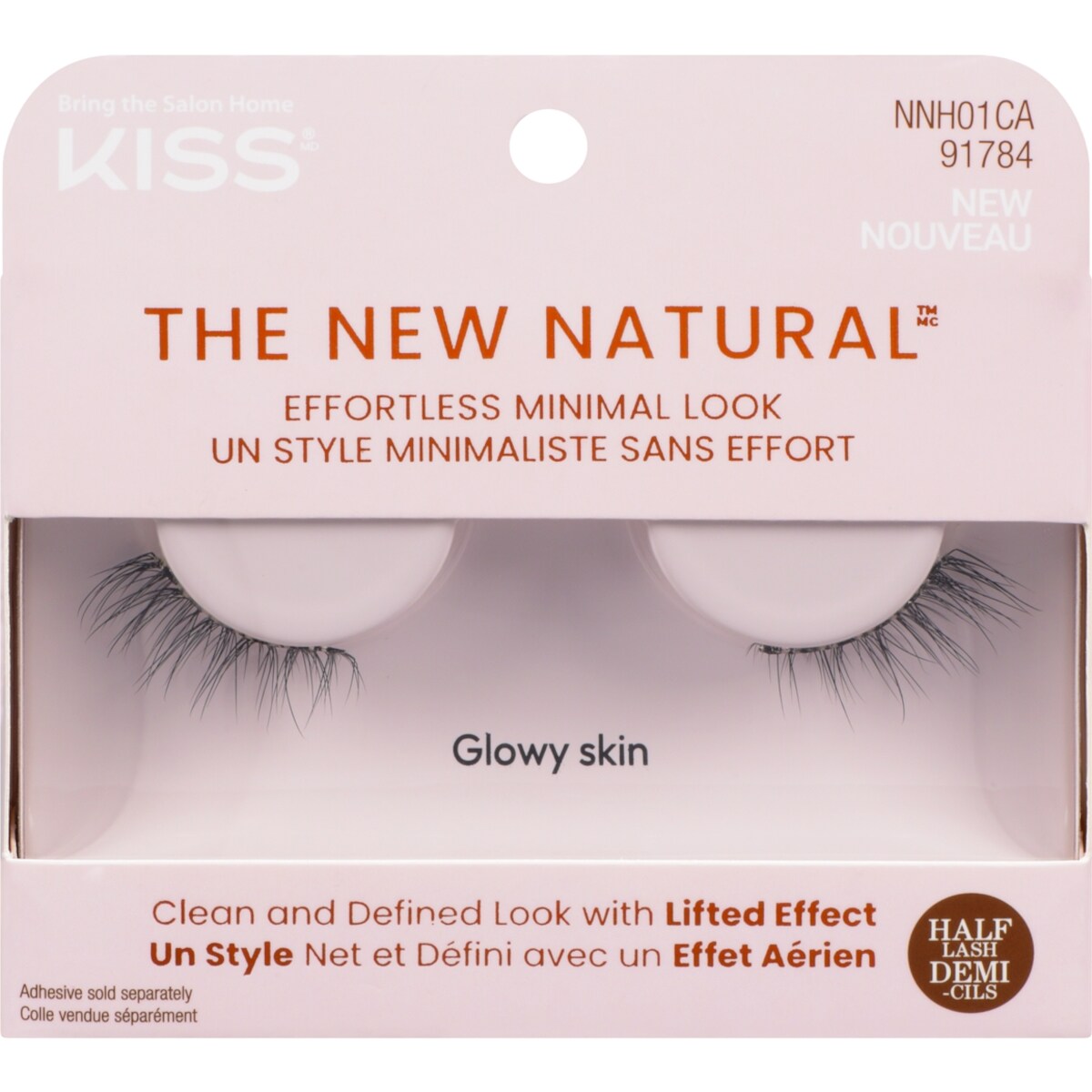 The new natural demi-cils glowy skin