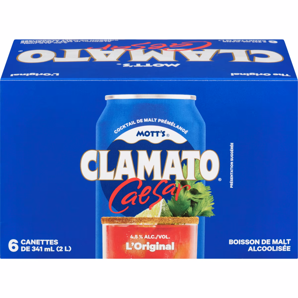 Caesar boisson de malt alcoolisée l'original caisse (Pièce didentité requise au moment du ramassage)