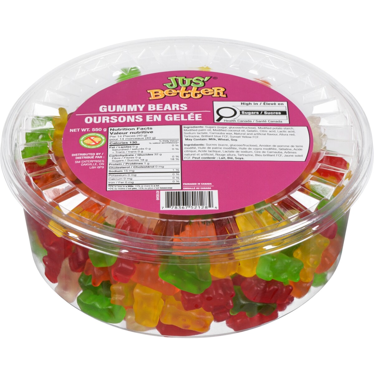 Oursons en gelée