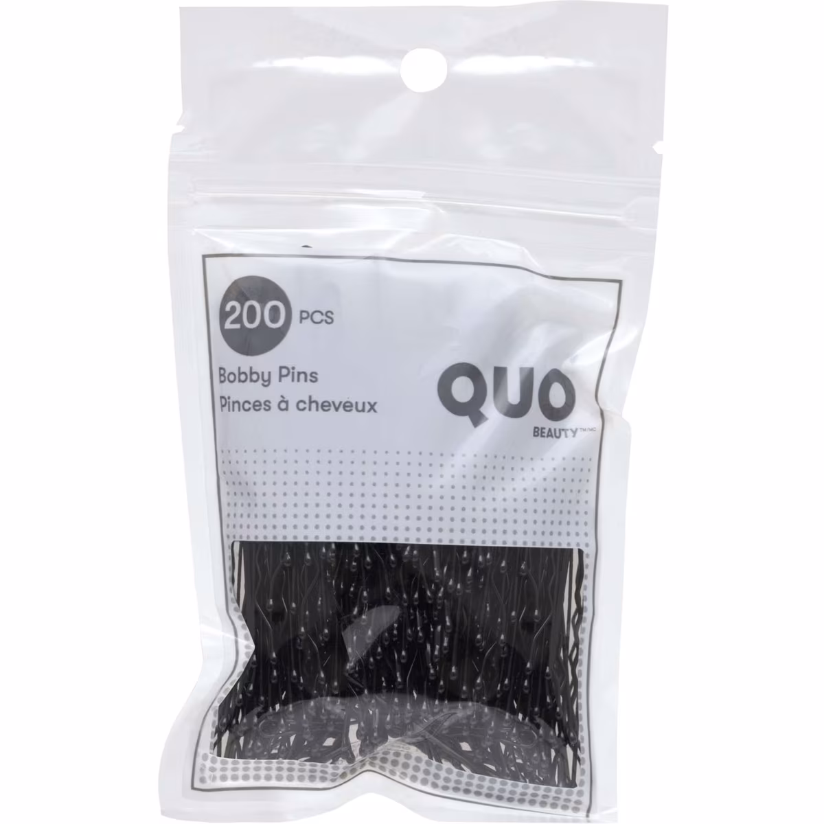 Paquet de 200pinces à cheveux noir