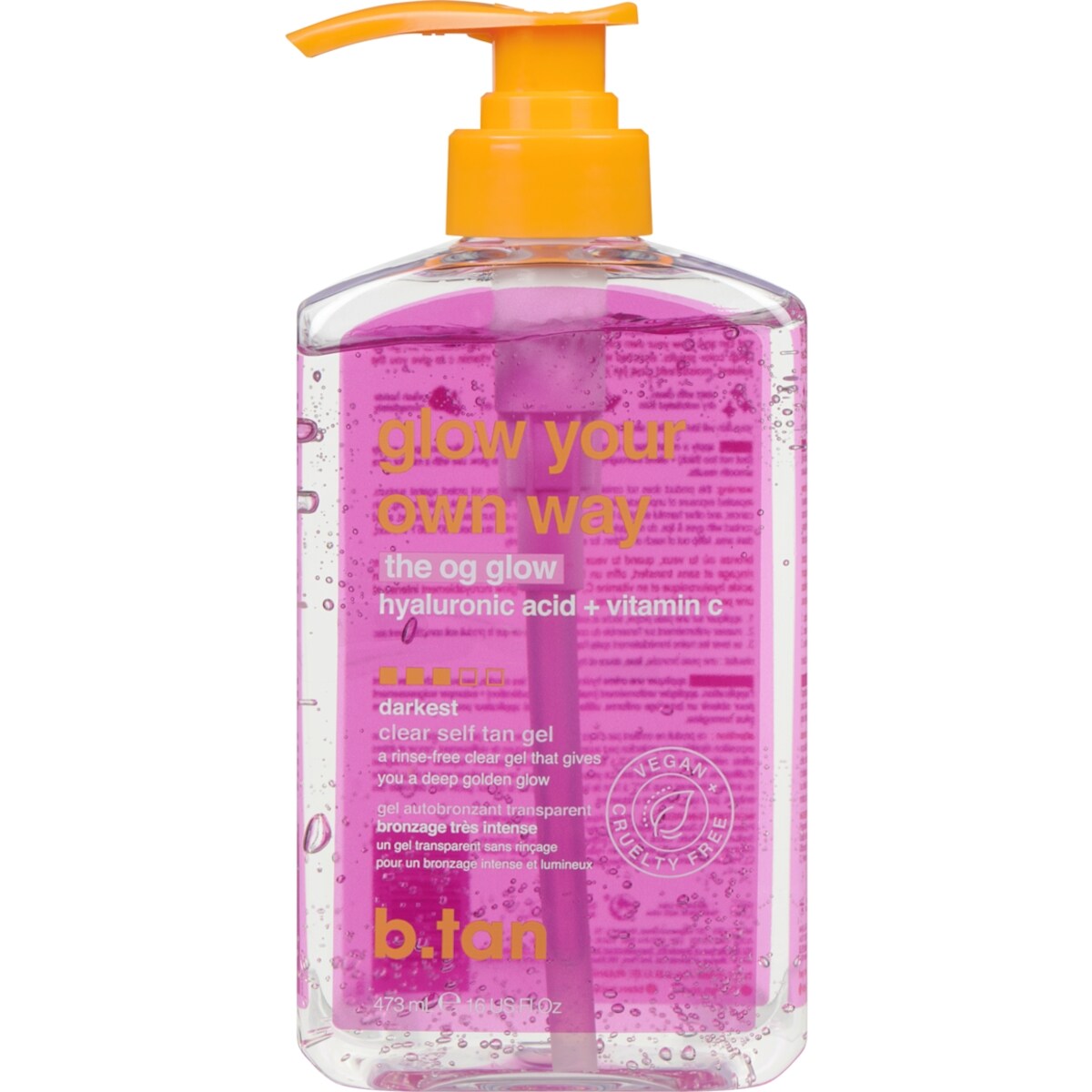 Glow Your Own Way Gel Autobronzant Transparent