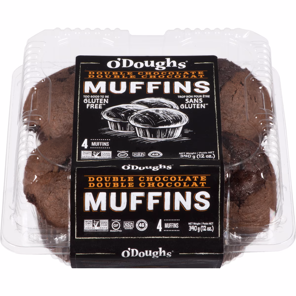 Muffins double chocolat
